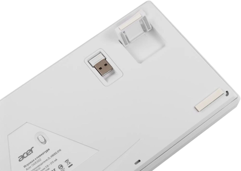 Acer OKR302 механическая белый USB беспроводная BT/Radio Multimedia for gamer для ноутбук ZL.KBDEE.016 " фото 19