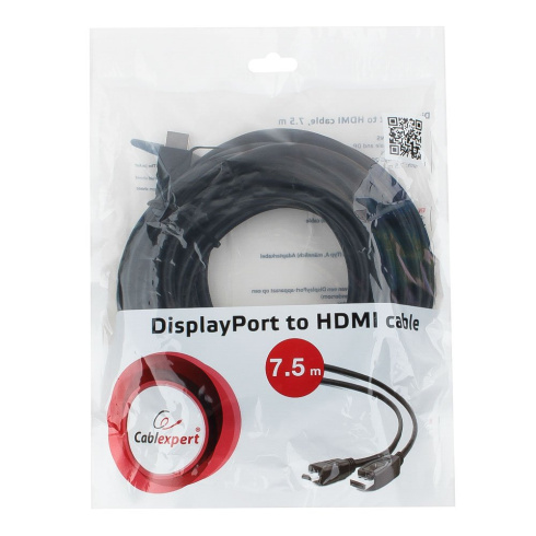 Cablexpert CC-DP-HDMI-7.5M фото 3