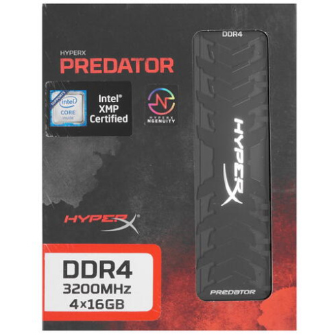 Kingston HyperX Predator HX432C16PB3AK4/64 4x16GB фото 4