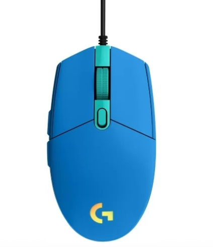 Logitech G102 Lightsync синий фото 1