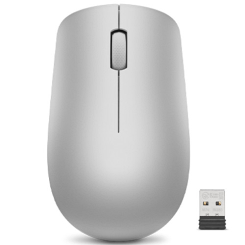 Lenovo 530 Wireless Mouse Platinum Grey фото 1