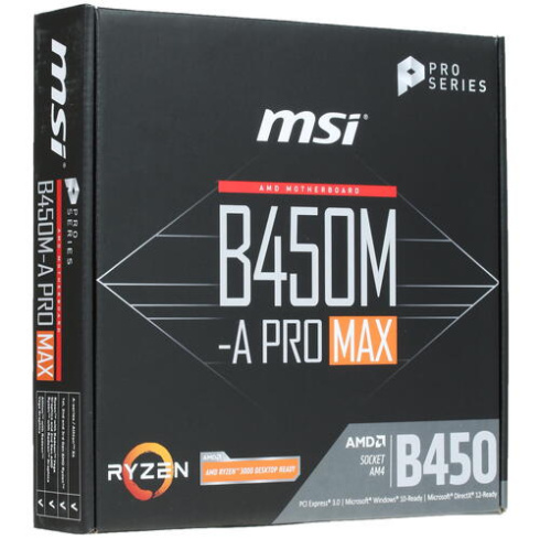 MSI B450M-A Pro Max фото 4