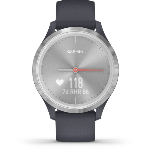Garmin Vivomove 3S серебряный/синий фото 1