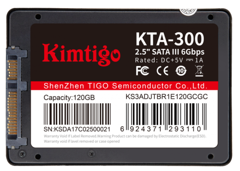 Kimtigo KTA-300 120Gb фото 3