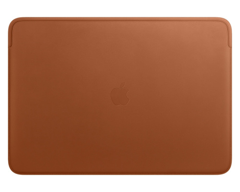 Apple Leather Sleeve для MacBook Pro 16″ золотисто-коричневый фото 1