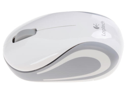 Logitech M187 Wireless белая фото 4