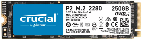 Crucial P2 250GB фото 1