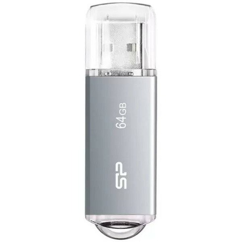 Silicon Power Ultima II 64GB серебристый фото 1