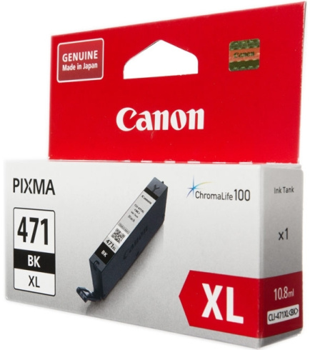 Canon CLI-471XLBK черный фото 1