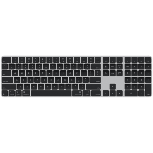 Magic Keyboard with Touch ID and Numeric Keypad for Mac models with Apple silicon - Russian - Black Keys,Model A3119 фото 1
