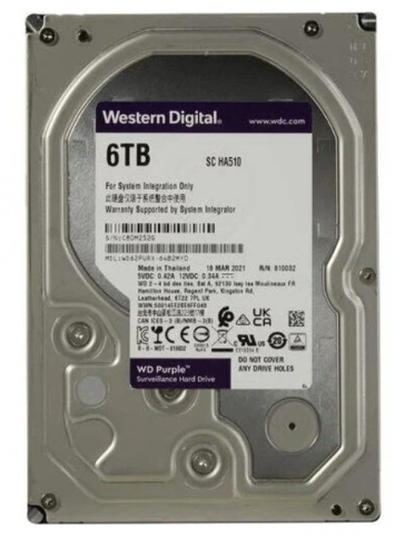 Western Digital Purple 6 Tb фото 1