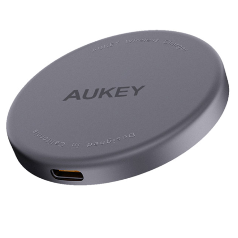 беспроводное Aukey LC-MC10 MagFusion Aura USB Type-C серый фото 2