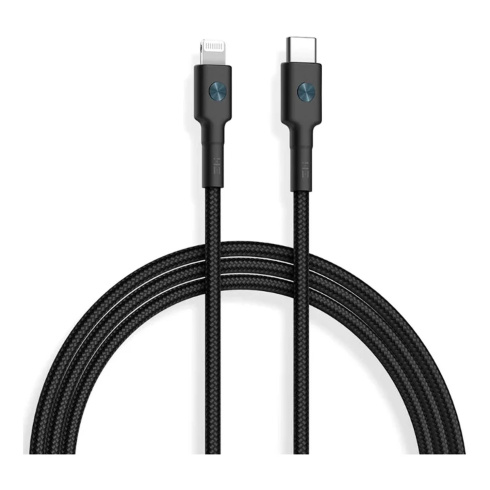 USB C to Lightning Xiaomi ZMI AL872 MFi 30 см Черный фото 1