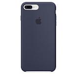 Apple Silicone Case для iPhone 8 Plus / 7 Plus темно-синий