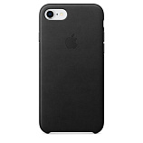 Apple Leather Case для iPhone 8 / 7 черный