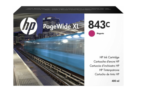HP Europe 843C PageWide XL пурпурный фото 1