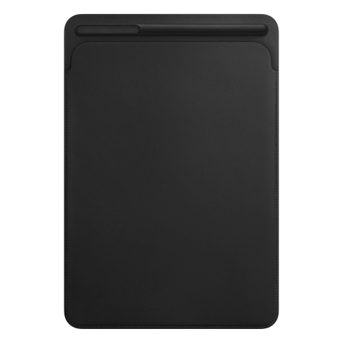 Apple Leather Sleeve для iPad Pro 10.5″ черный фото 1