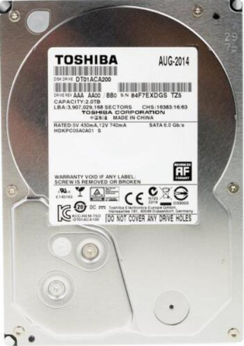 Toshiba DT01 2TB фото 1