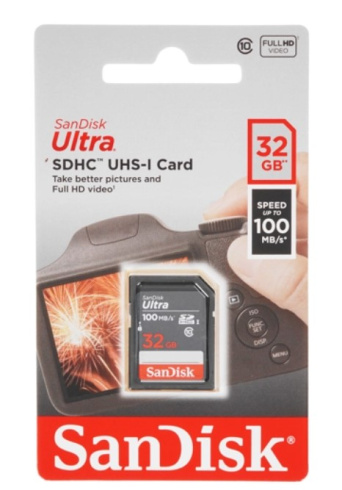 SanDisk Ultra SDHC 32 Gb фото 2