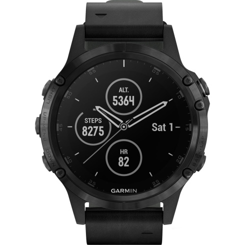 Garmin Fenix 5 Plus Sapphire черный фото 1