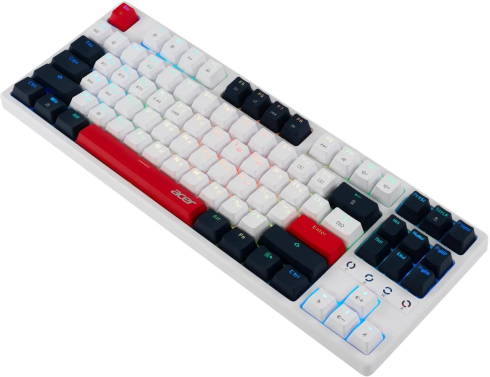 Acer OKR302 механическая белый USB беспроводная BT/Radio Multimedia for gamer для ноутбук ZL.KBDEE.016 " фото 11