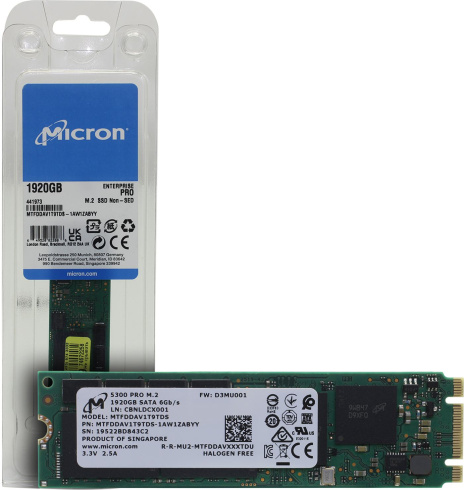 Micron 5300 Pro 1.92 Tb фото 2