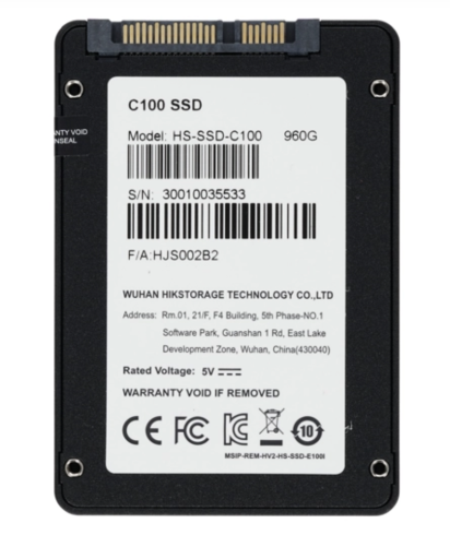 Hikvision C100 960GB фото 2