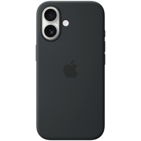 iPhone 17 Silicone Case with MagSafe - Black,Model A3558 фото 1