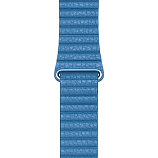 Apple Leather Loop 44 мм синие сумерки размер M