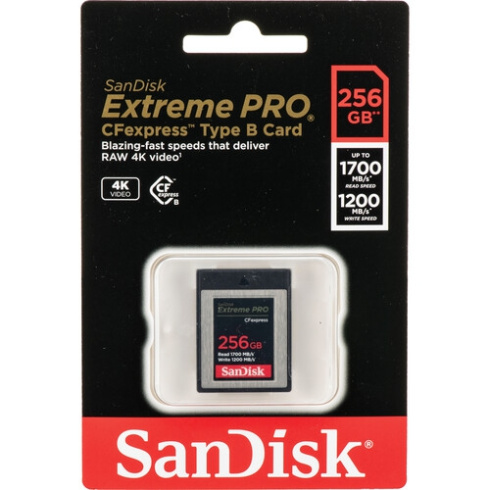 SanDisk Extreme Pro CF Express Card Type B 256GB фото 2