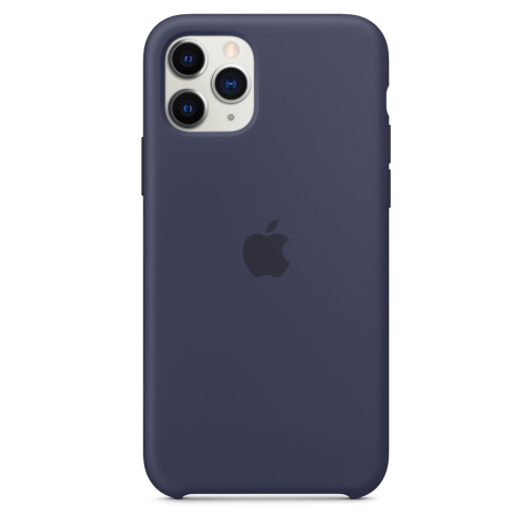 Apple Silicone Case для iPhone 11 Pro темно-синий фото 1