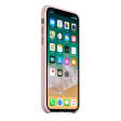 Apple Silicone Case для iPhone X розовый песок фото 2