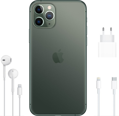 Apple iPhone 11 Pro 512 ГБ темно-зеленый фото 3