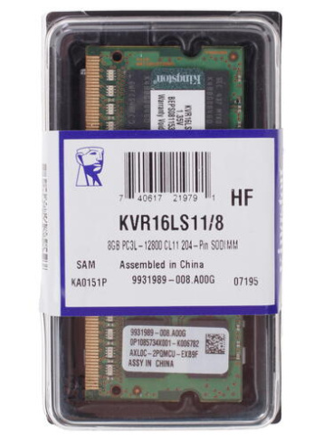 Kingston ValueRAM KVR16LS11/8 8GB фото 3