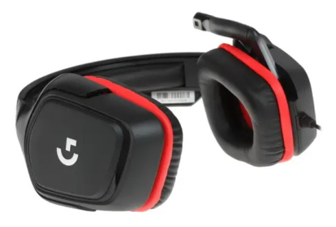Logitech G332 черно-красный фото 2