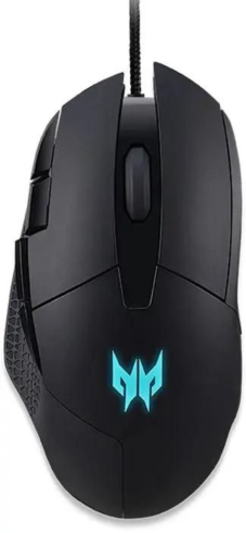 Acer Predator Cestus 315 Gaming Mouse, Black, 6500 DPI, 8 Buttons, USB фото 1
