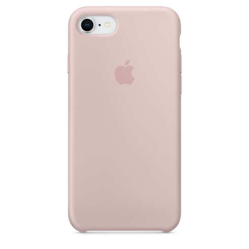 Apple Silicone Case для iPhone 8 / 7 розовый песок фото 1