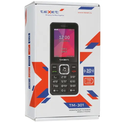 Мобильный телефон Texet TM-301 фото 5
