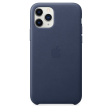 Apple Leather Case для iPhone 11 Pro темно-синий фото 1
