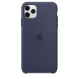Apple Silicone Case для iPhone 11 Pro Max темно-синий фото 1