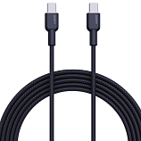 Aukey USB TypeC (M) черный 60Вт 1 метр (CB-NCC1)