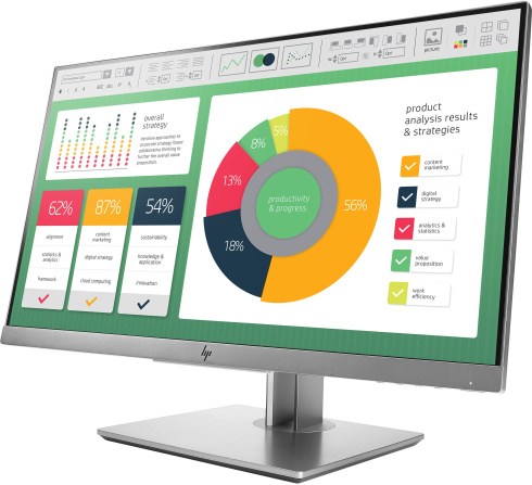 HP EliteDisplay E223 21.5" фото 3