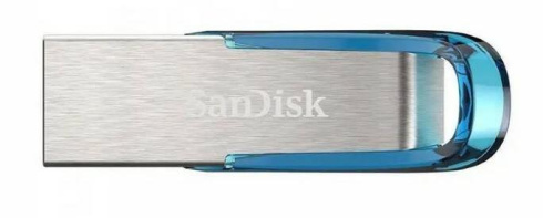 SanDisk Ultra Flair 64GB синий фото 1