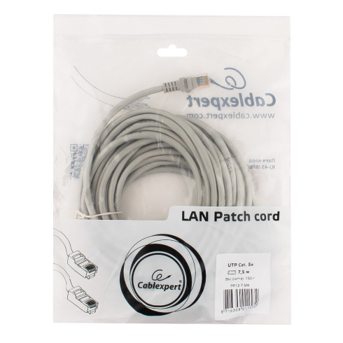 Cablexpert UTP 5e-Cat PP12-7.5M фото 3