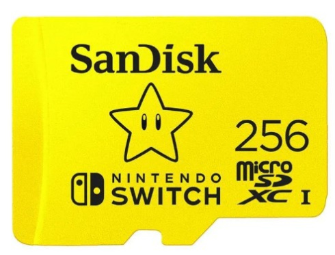 SanDisk microSDXC 256Gb for Nintendo Switch фото 1
