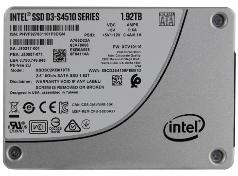 Intel D3-S4510 1.92 Tb фото 1