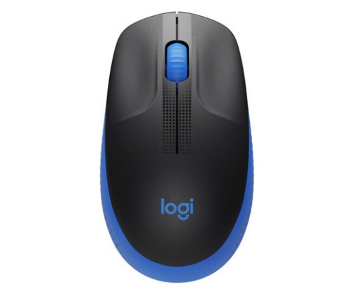 Logitech Wireless Mouse M190 Blue фото 1