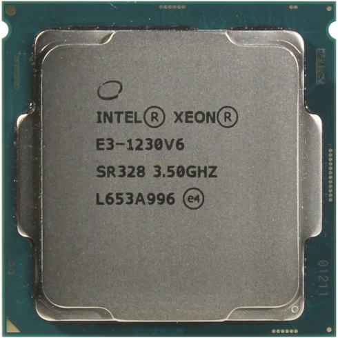Intel Xeon E3-1230V6 фото 2