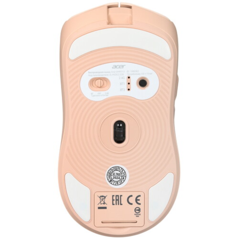 Acer OMR312 розовый оптич. 3200dpi беспров. BT/Radio USB 5but (ZL.MCECC.036) фото 3