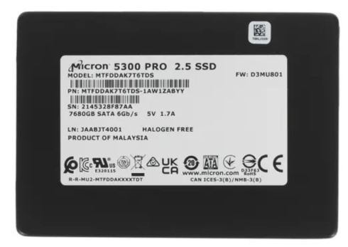 Micron 5300 Pro 7.68 Tb фото 1